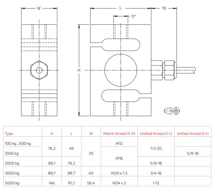 Loadcell.ae-Flintec-ULB-Dimension